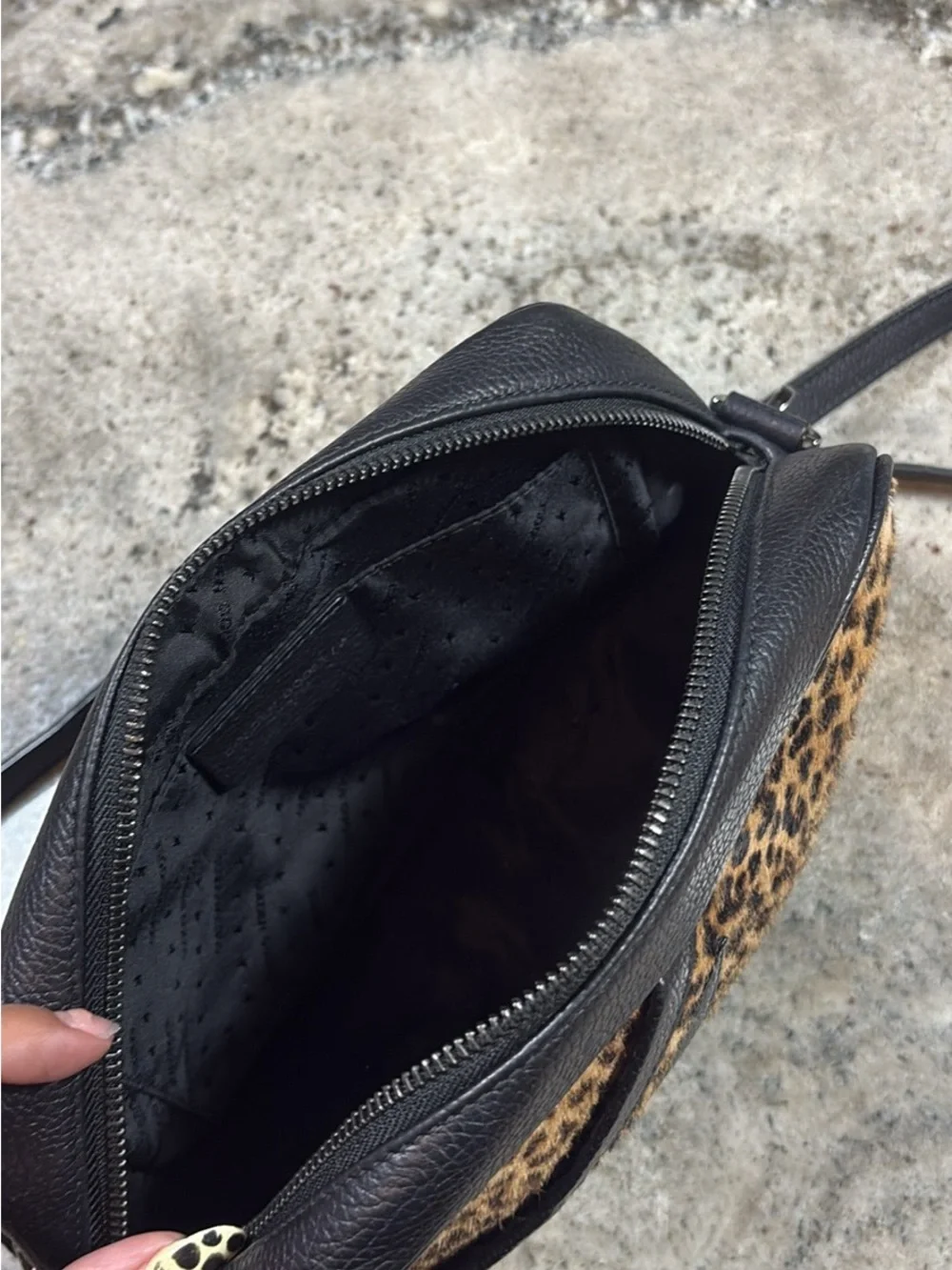 Golden Goose compact leopard